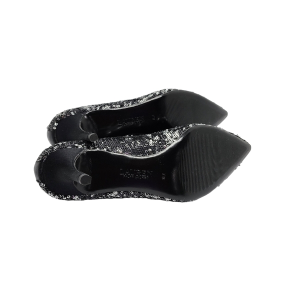 Lauren Ralph Lauren Women's Sequined Pointed Toe Stiletto Heels - 7B - Picture 8 of 9